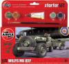 AIRFIX WILLYS MB JEEP START SET