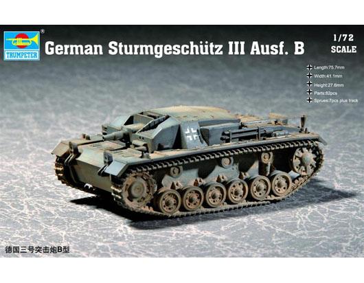 TRUMPETER 1/72 STUG III AUSF.B