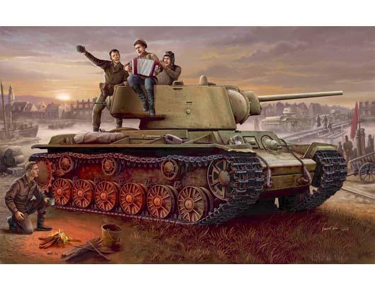 TRUMPETER KV-1 RUSSIAN 1/35 \'42