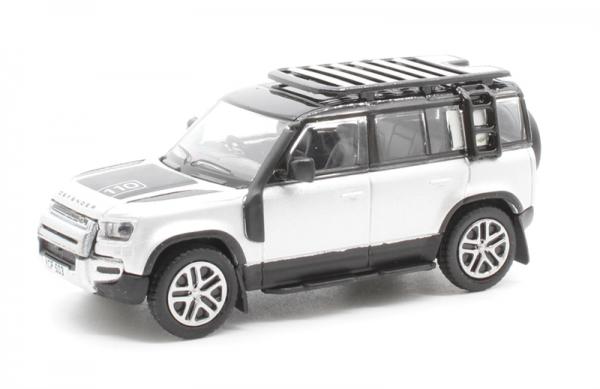 OXFORD NEW DEFENDER 110 SILVER 1/76