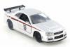 JADA 1/32 02 NISSAN SKYLINE GT-R R34 WHT