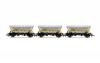 HORNBY HFA HOPPERS BR COAL X 3