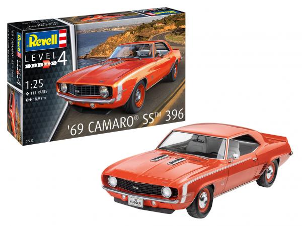 REVELL \'69 CAMARO SS 396 1/25