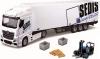 BBURAGO 1/43 MB ACTROS + LOADER