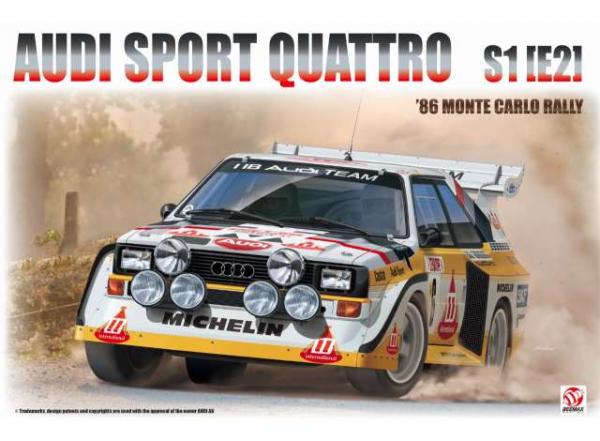 BEEMAX 1/24 AUDI QUATTRO S1 \'86 MONTE