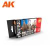 AK FRENCH UNIFORMS COLOUR SET 3G