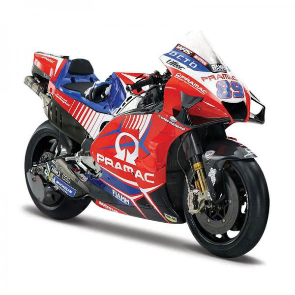 MAISTO 1/18 2021 DUCATI PRAMAC #89 MARTI