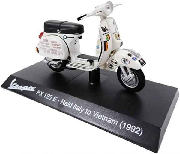 1/18 VESPA 1992 PX 125E WHITE ITAL/VIETN