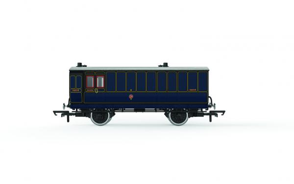 HORNBY NS&DJR 4 WHL COACH BRK ERA 2