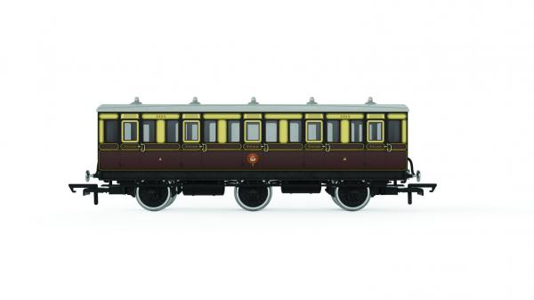 HORNBY GWR 6 WHL COACH 3RD ERA 2/3