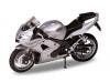 WELLY 1/18 TRIUMPH DAYTONA 600 SILVER