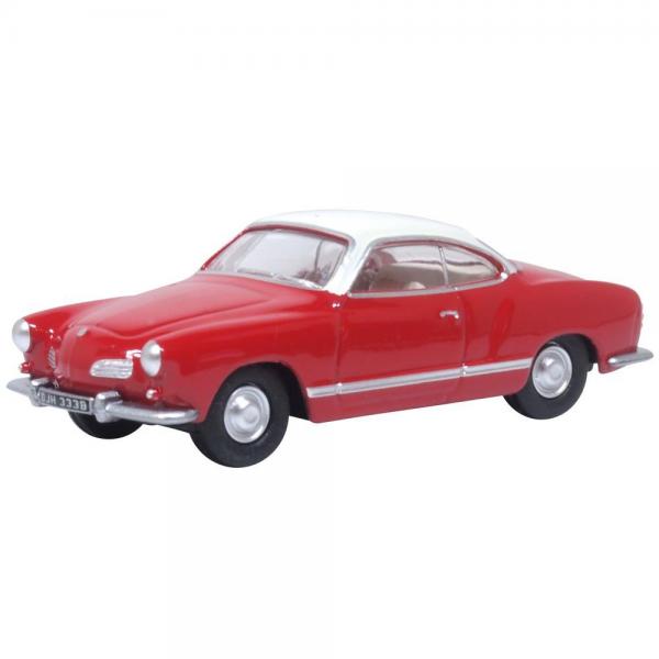 OXFORD 1/76 VW KARMANN GHIA RED/PEARL