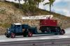 DG SCAMMELL L/LOADER + COLES CRANE