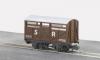 PECO N GAUGE CATTLE WAGON SR BROWN