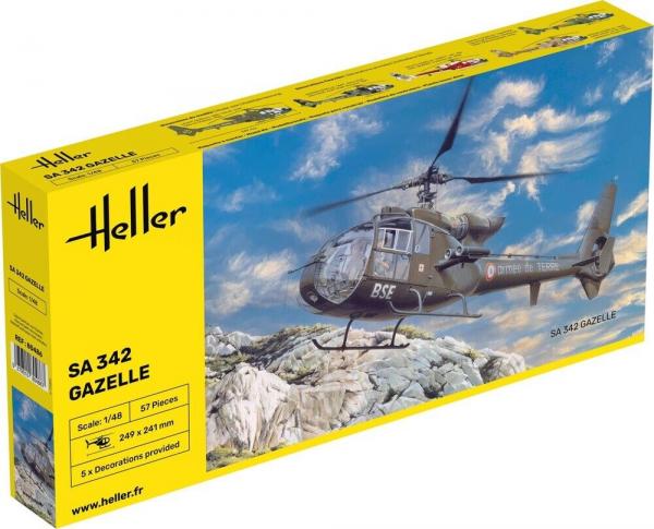 HELLER 1/48 SA 342 GAZELLE