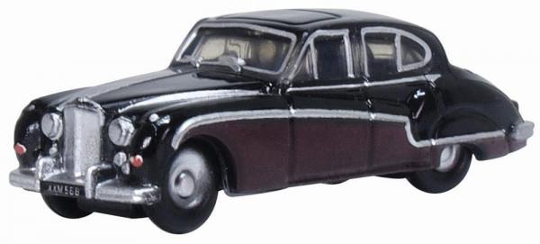 OXFORD JAGUAR MK 8/9 BLK/MAR N GAUGE