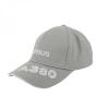 AIRBUS A380 BASEBALL CAP GREY