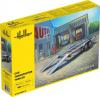 HELLER 1/24 CAR TRANSPOTER TRAILER