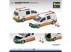 ERA 1/64 VW CADDY  MAXI VAN WH/GRN/ORA