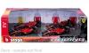 BBURAGO 1/43 FERRAI F1 4 CAR SET