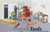 FUJIMI 1/24 ACCESSORIES TOOLS BOXES