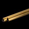 K&S 300MM BRASS TRIANGLE TUBE X 2