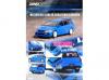 INNO 1/64 LANCER EVO IX WAGON BLUE