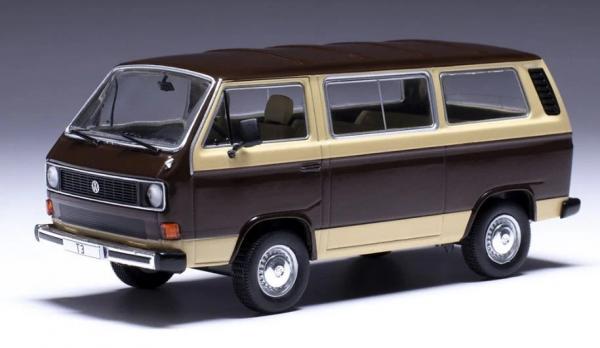 IXO 1/43 VW T3 CARAVELLE BROWN