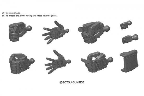 BANDAI BUILDERS PARTS HD HAND 01 EFSF