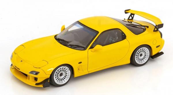 SOLIDO 1/18 MAZDA RX7 FD3RS YELLOW \'99