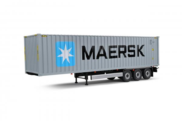 SOLIDO 1/24 CONT. TRLR. MAERSK GREY