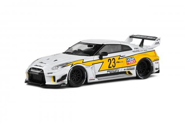 SOLIDO 1/43 NISSAN GTR-35 LBWK WHITE