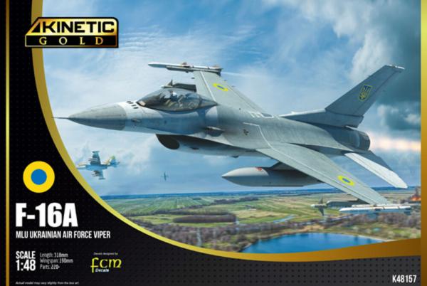 KINETIC 1/48 F-16A UKRAINE AF (W/PIDS)