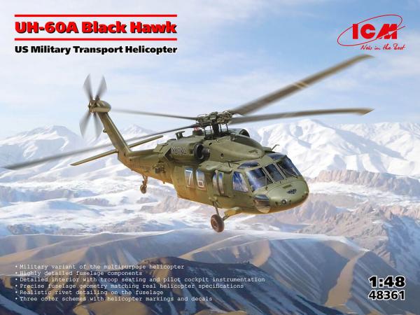 ICM 483611/48 UH-60A BLACK HAWK