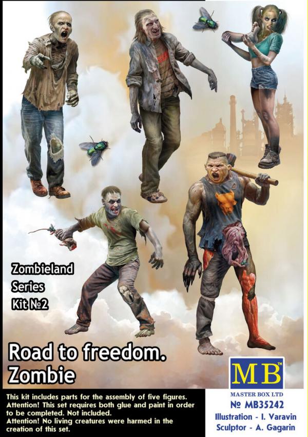 MASTERBOX 1/35 ZOMBIELAND NO.2 FREEDOM