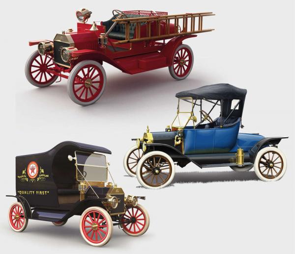 ICM 1/24 THE VARIOUS TIN LIZZIE