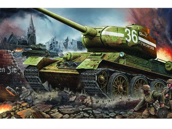 TRUMPETER RUSSIAN T34/85 1/16