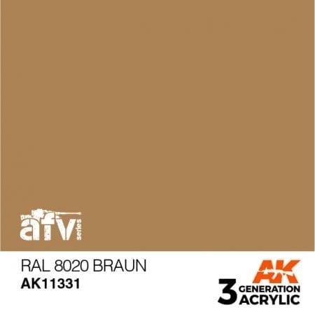 AK 3RD GEN RAL 8020 BRAUN