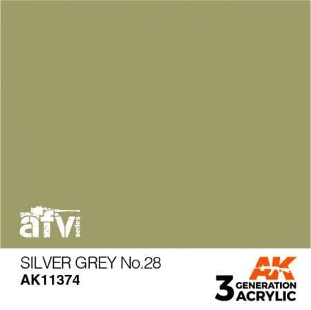 AK 3RD GEN SILVER GREY #28