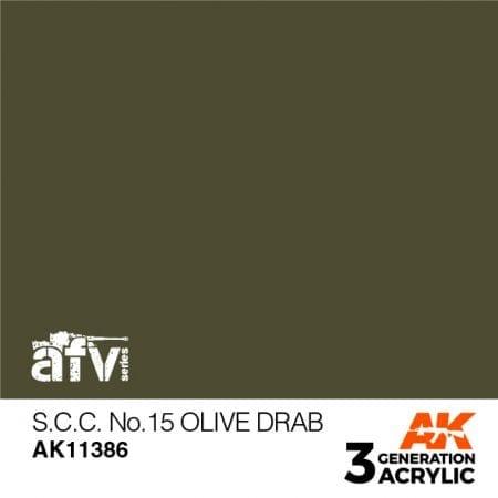 AK 3RD GEN S.C.C. #15 OLIVE DRAB