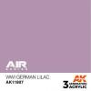 AK 3RD GEN WW1 GERMAN LILAC