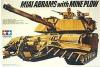 TAMIYA US ABRAMS + M/PLOUGH 1/35